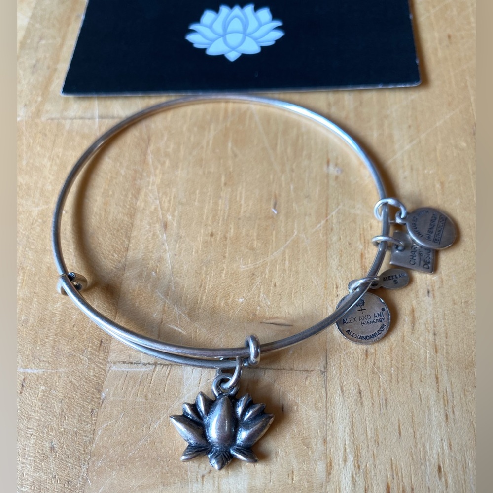 Alex and Ani Lotus Bracelet